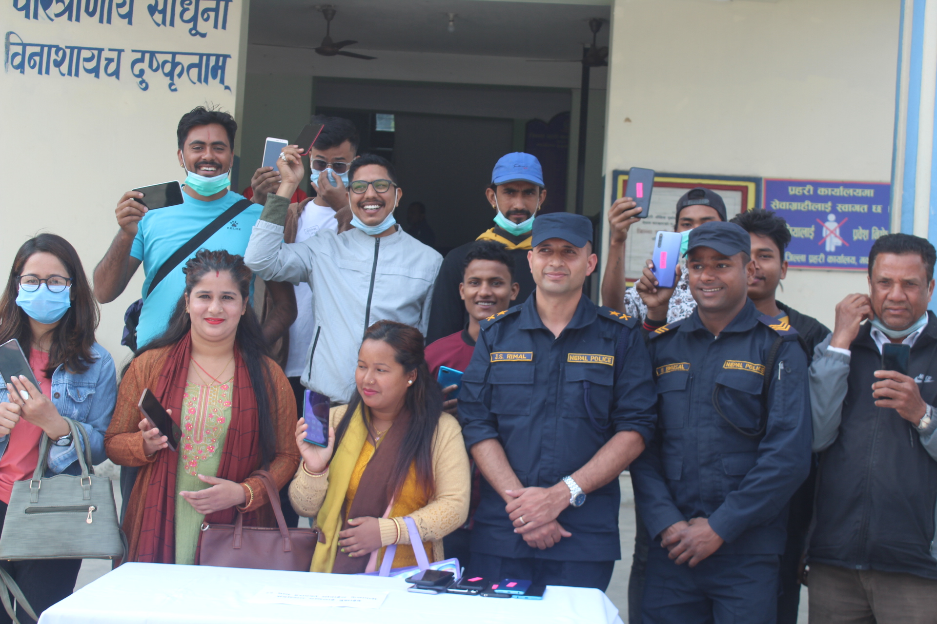 तस्बिर: जिल्ला प्रहरि कार्यालय मकवानपुर